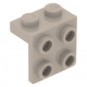 LEGO fordító elem 1 x 2 - 2 x 2, világosszürke (44728)